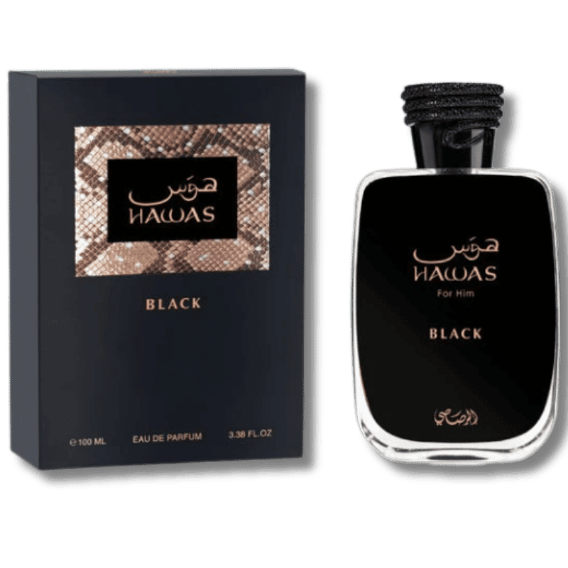Rasasi Hawas Black Eau De Parfum | Mumtaz Aroma
