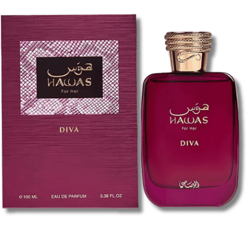 Rasasi Hawas Diva For Her Eau De Parfum 100ml | Mumtaz Aroma