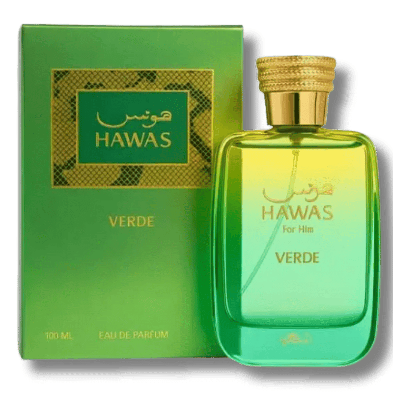 Rasasi Hawas Verde Eau De Parfum For 100ml | Mumtaz Aroma